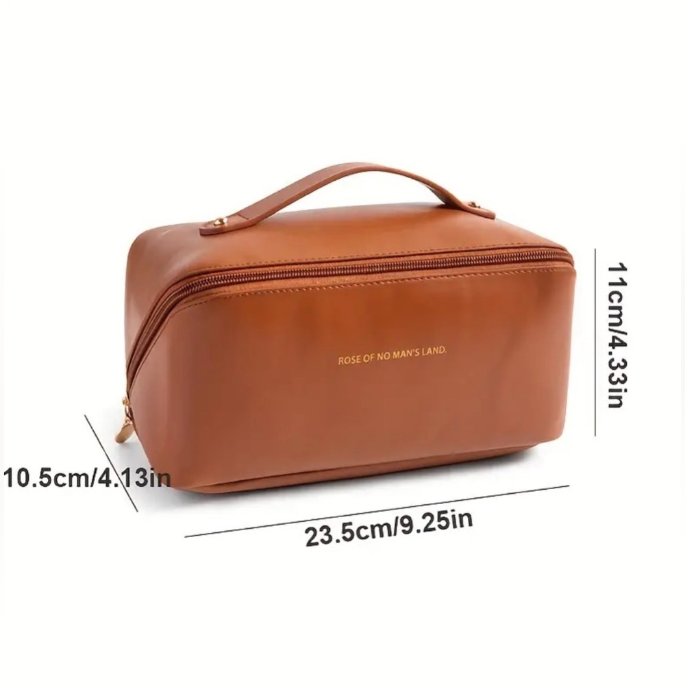 NEW Make Up Travel Toiletries Carry On Personal Bag 3 Separate Compartments - Picture 11 of 11